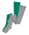 Lot de 2 collants enfant fille gris SUBWAY/vert ECOLOGY