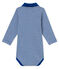 Body col polo rayure milleraies bébé garçon bleu LIMOGES/blanc MARSHMALLOW
