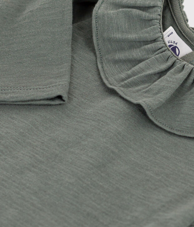 Gevlamde blouse met lange mouwen in jersey voor baby's THUYA