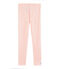 Legging enfant en laine et coton rose CHARME/blanc MARSHMALLOW