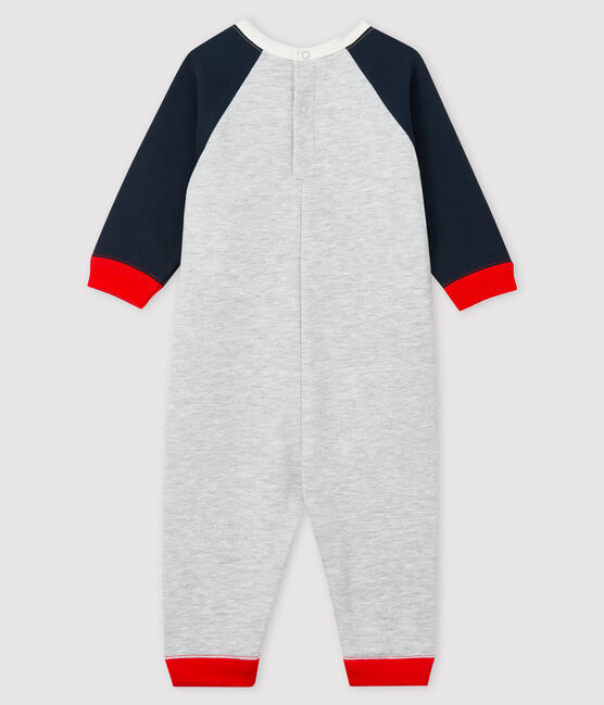 Lang pakje voor jongens grijs BELUGA/blauw SMOKING