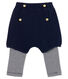 Legging avec short bébé fille