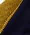 Snood enfant en tricot doublé jaune INCA