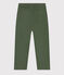 Broek van katoenen stof voor jongens groen CROCO