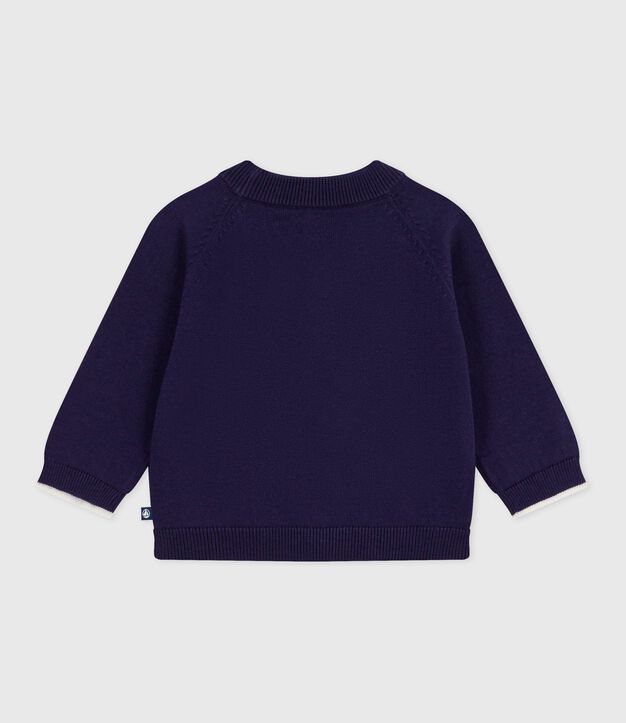 Effen katoenen cardigan vest met knopen SOIR