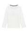 Jongens tee-shirtmet lange mouwen wit MARSHMALLOW