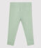 Legging in opengewerkt breisel voor baby's groen HERBIER