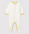 Dors-bien bébé en coton biologique blanc MARSHMALLOW/blanc MULTICO
