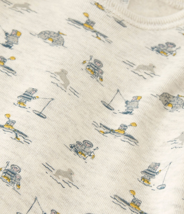 Ensemble 3 pi&egrave;ces b&eacute;b&eacute; gar&ccedil;on bleu ATELIER/bleu POLOCHON