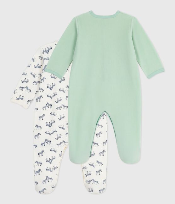Lot de pyjamas bébé en coton imprimé variante 1