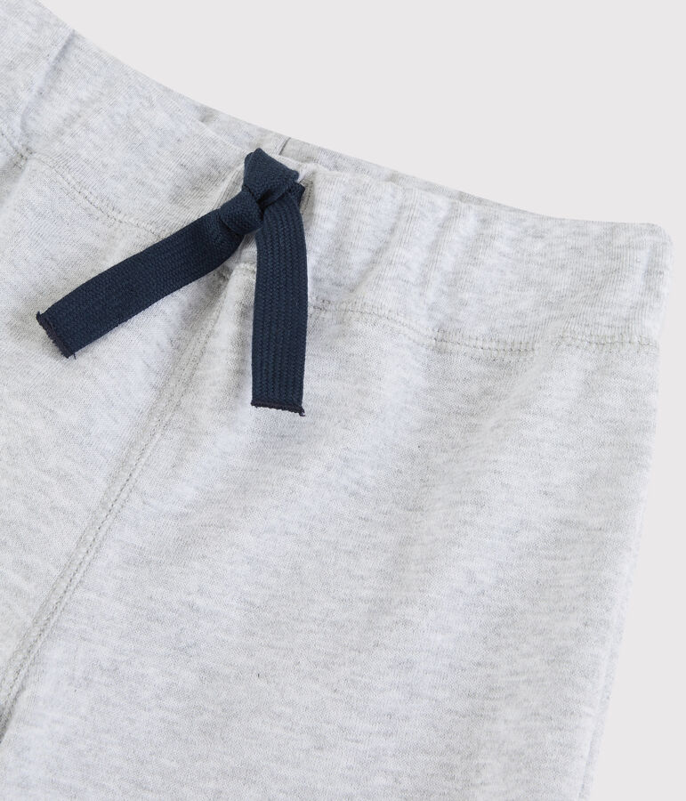 Jersey Jongensbermuda grijs POUSSIERE CHINE