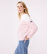 Teeshirt marinière femme en coton manches longues