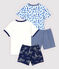 Lot de 2 pyjacourts petit garçon en coton variante 1