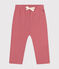 Fleece babybroekje roze ROSEWOOD