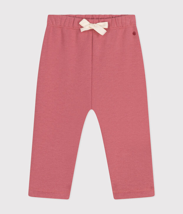 Fleece babybroekje roze