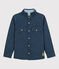 Chemise en denim enfant garçon bleu DENIM BLEU DELAVE