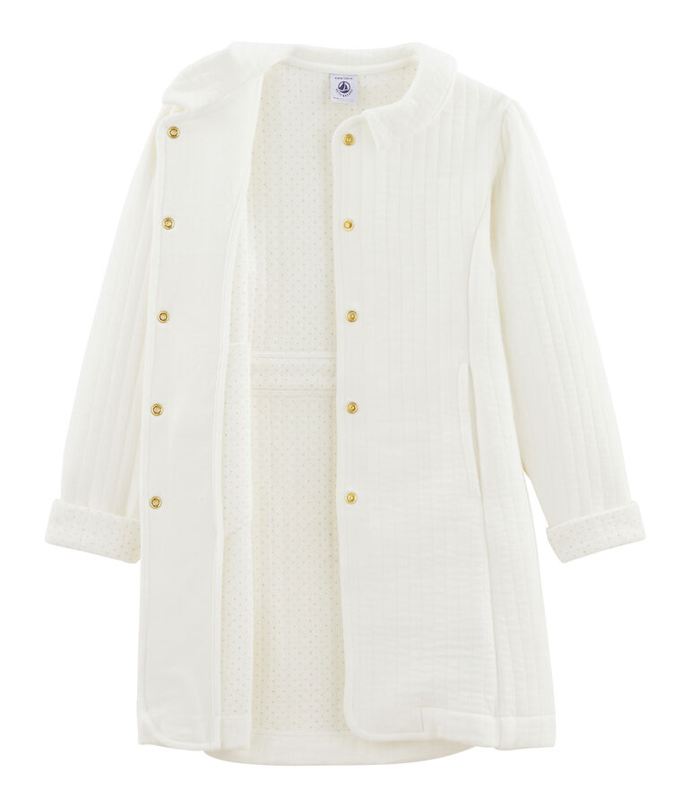 Manteau enfant fille blanc