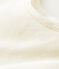 Débardeur femme côte 2x2 blanc MARSHMALLOW