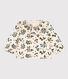 Blouse met lange mouwen met print van gaas van katoen voor baby's
