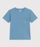 T-shirt met korte mouwen voor jongens blauw AZUL