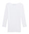 Dames-t-shirt met driekwartmouwen wit ECUME