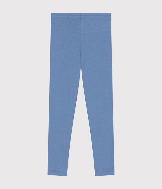 Legging van jersey en elastaan voor meisjes blauw BEACH