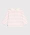 Marini&egrave;re &agrave; col b&eacute;b&eacute; en coton rose/rose