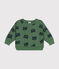 Fleece sweatshirt voor baby's PALMERAIE/ MULTICO