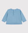 Sweatshirt in molton voor baby's blauw AZUL