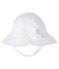 Capeline bébé fille unie blanc MARSHMALLOW