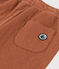 Pantalon en tubique matelassé enfant fille / garçon marron CINA