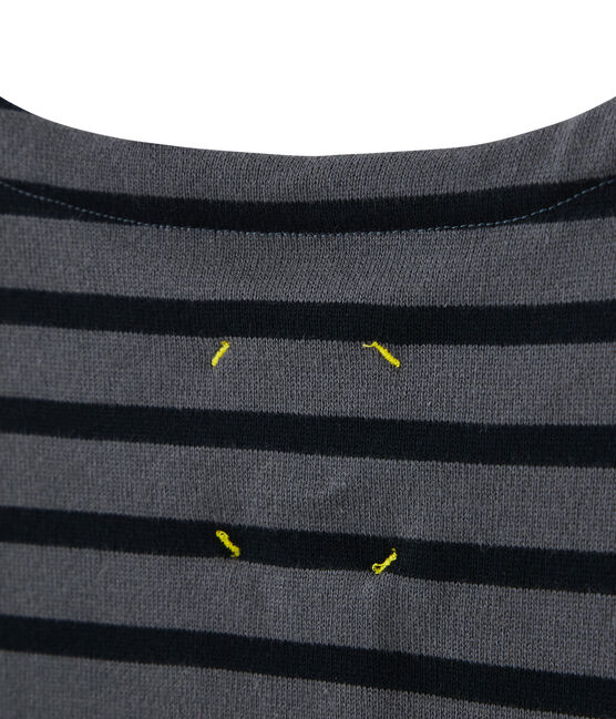 Marinière mixte gris MAKI/noir BLACK