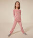 Effen kinderpyjama van velours