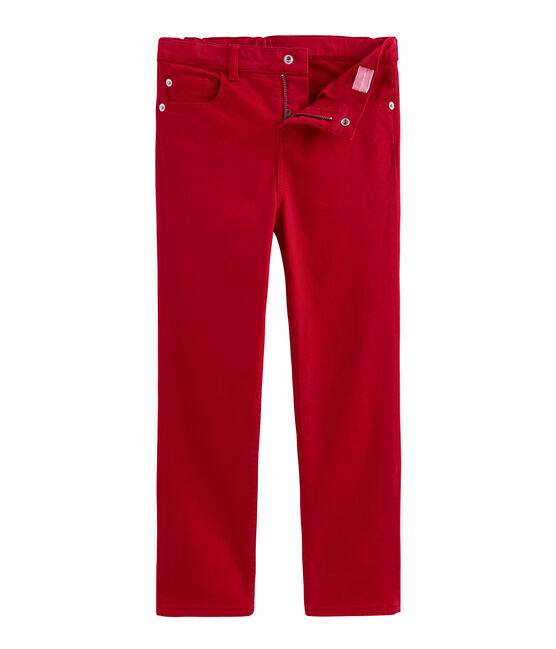 Jongensbroek rood TERKUIT