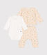 Driedelig babysetje van fleece