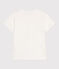Teeshirt enfant en coton manches courtes imprimé blanc MARSHMALLOW
