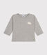 Katoenen T-shirt met lange mouwen voor baby's