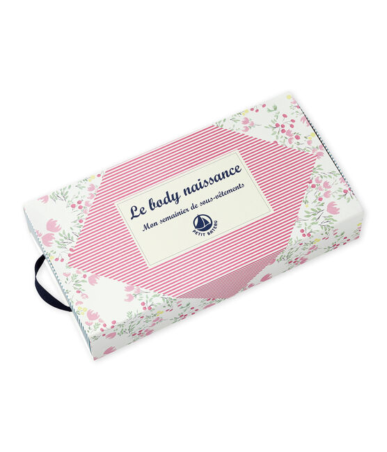 Lot de 5 bodies bébé fille manches courtes blanc LOT