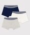 Lot de 3 boxers petit garçon en coton variante 1