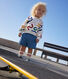 Sweatshirt van dunne fleece voor baby's