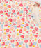 Robe manches longues en coton & laine enfant fille beige MONTELIMAR/blanc MULTICO