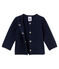 Cardigan en tubique matelassé bébé fille bleu SMOKING
