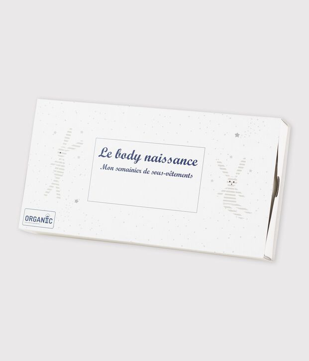 Set van 5 rompertjes van biologisch katoen met korte mouwen multicouleur