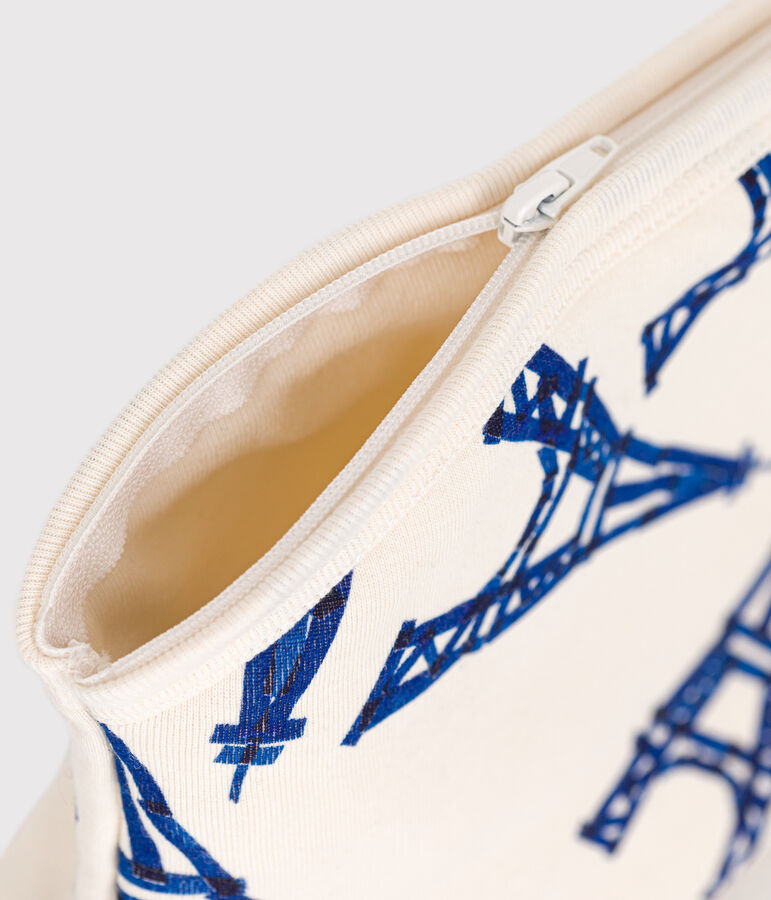 Enveloptasje Paris ecru/multicouleur