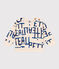 Sweatshirt in molton met print voor baby's. wit AVALANCHE/ MULTICO