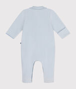 Pyjama en velours bébé bleu GOMME