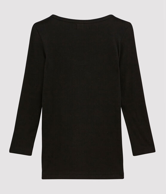 Iconisch damesshirt zwart NOIR