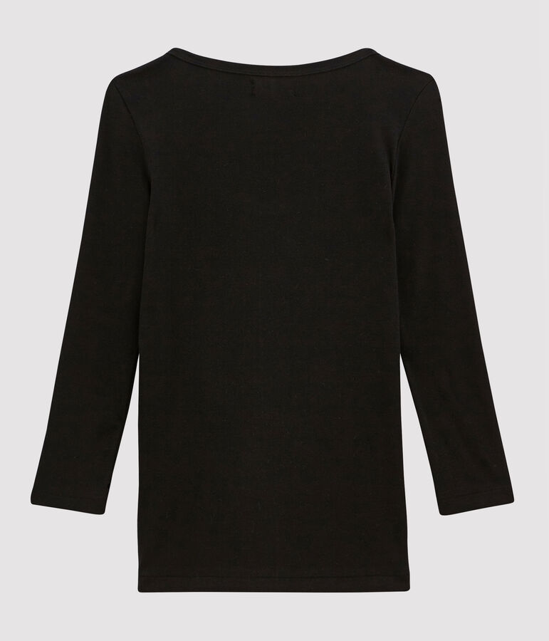 Iconisch damesshirt zwart