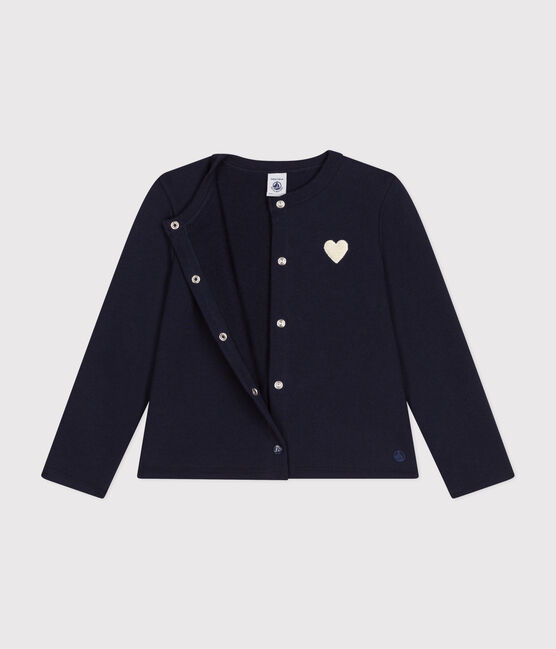 Fleece vestje voor meisjes blauw SMOKING