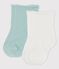 Lot de 2 paires chaussettes ajourés bébé variante 1
